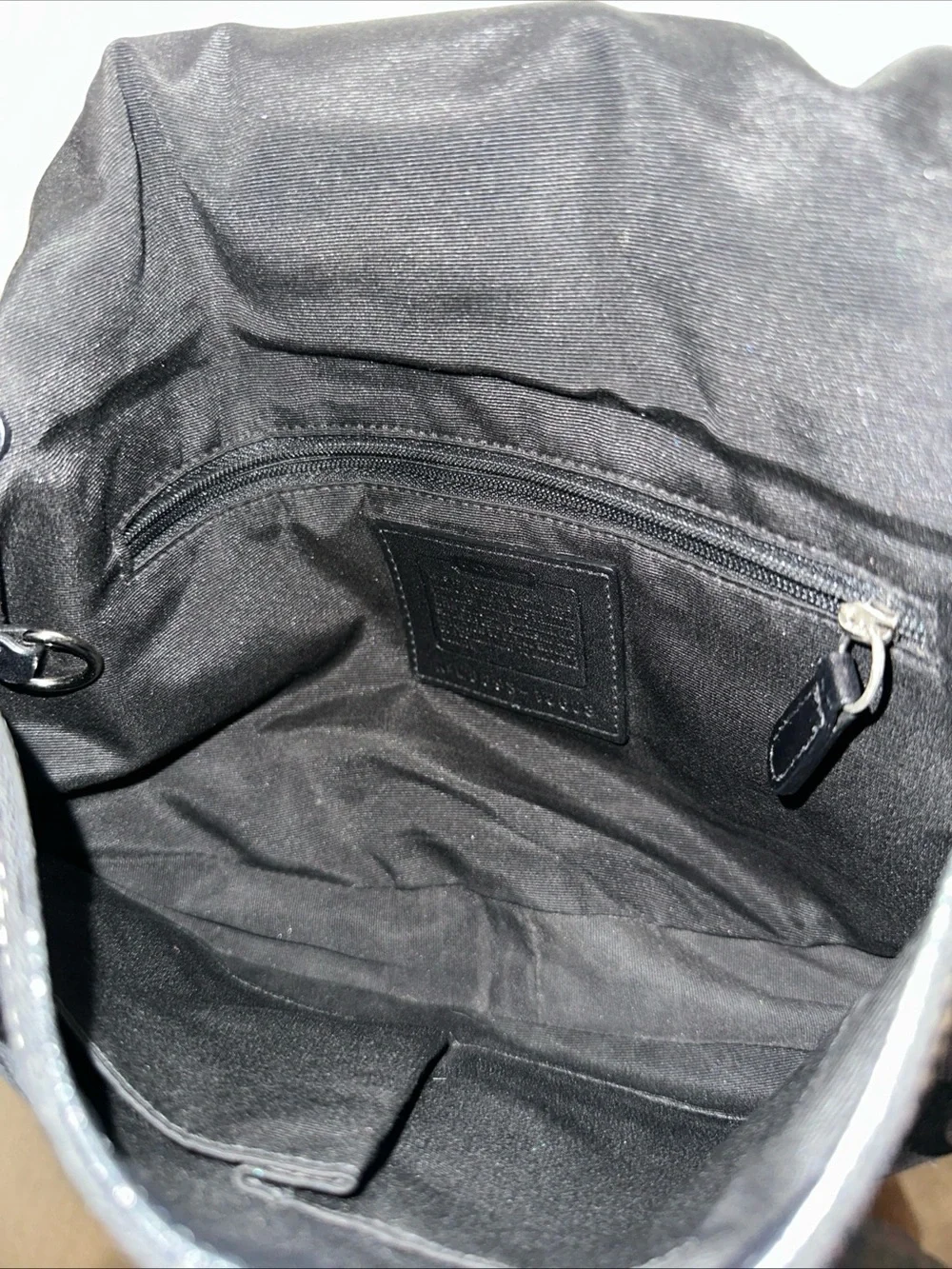 Coach 10603 Vintage Soho Black Signature Jacquard bag